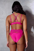 Classique Triangle Bralette - Berry