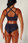 DollHaus  Low Waist Bottoms - Black