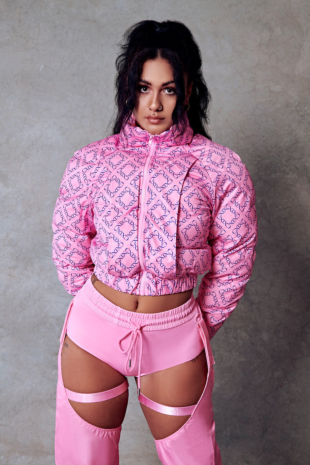119 Plunge Bodysuit - Pink – CXIX