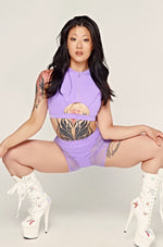 DollHaus Sports Bra - Purple