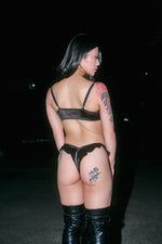 Pillowtalk: Cheeky Bottoms - Black Satin