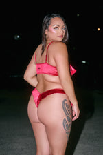Pillowtalk: Cheeky Bottoms - Red Satin
