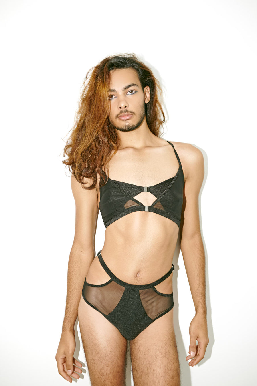 Classique Doubled Up Top - Black