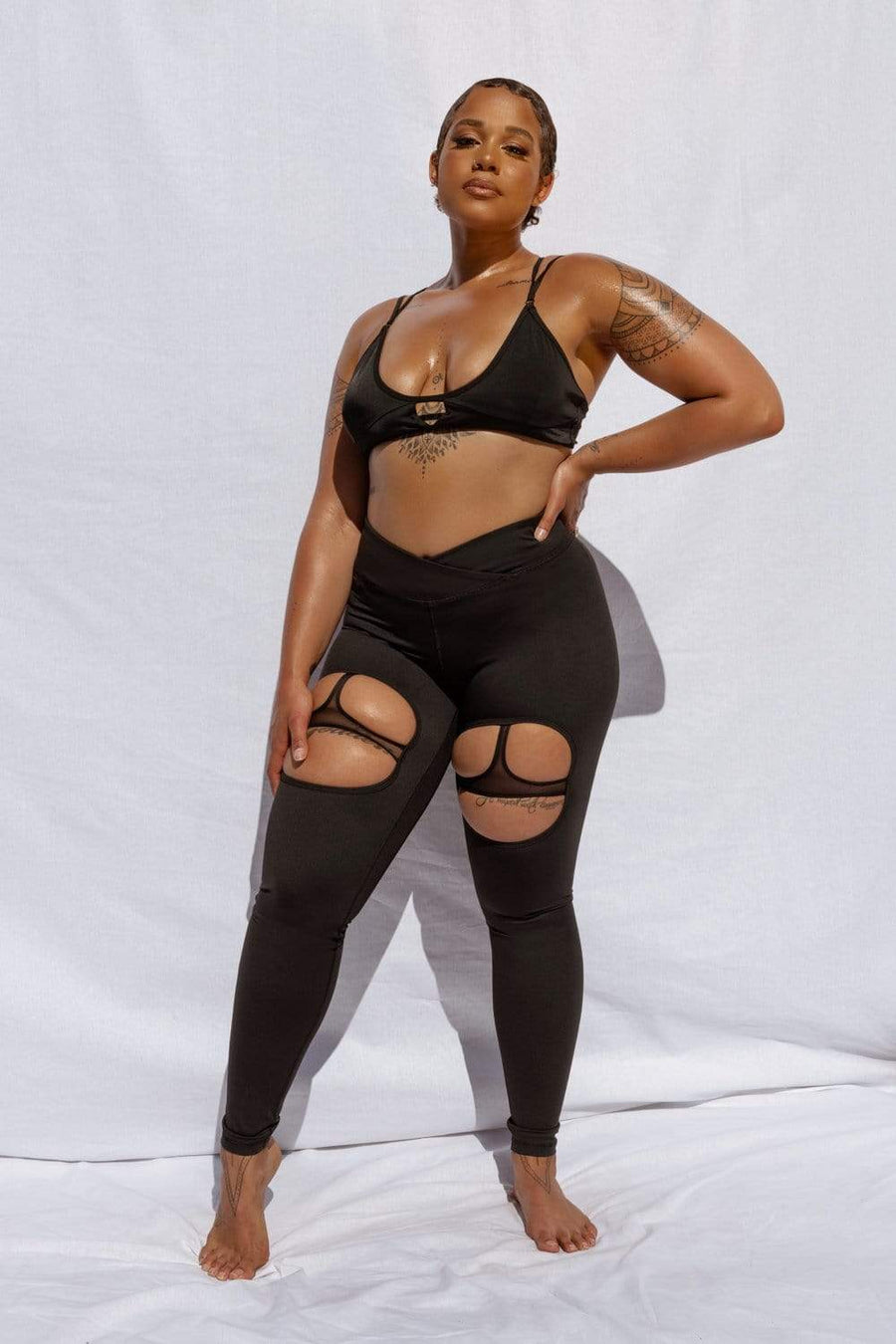 InstaBaddie Leggings - Black