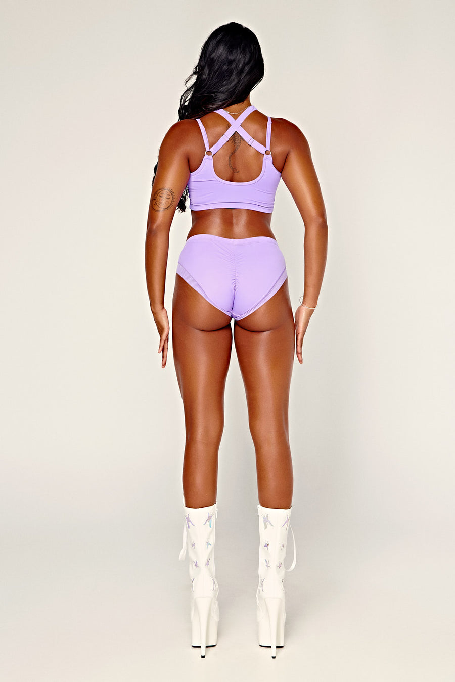 DollHaus Low Waist Bottoms - Purple