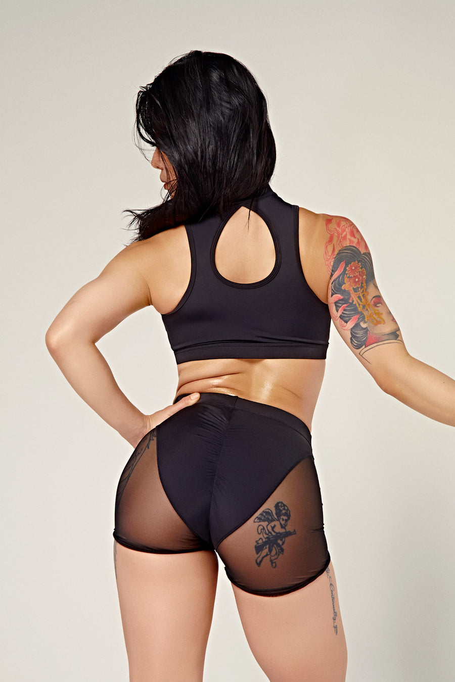 DollHaus Sports Bra - Black