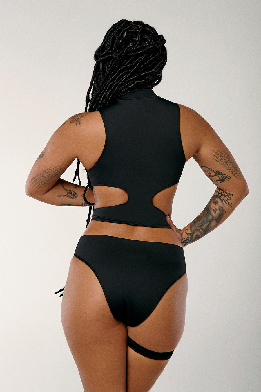 High Waist Bottom - Black