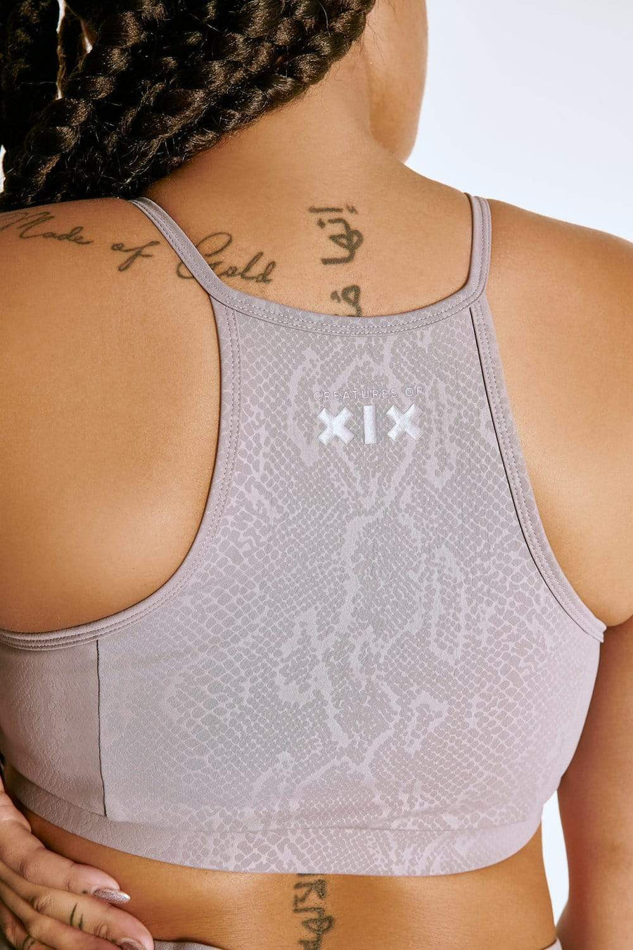 Selene Top - Lilac Snake