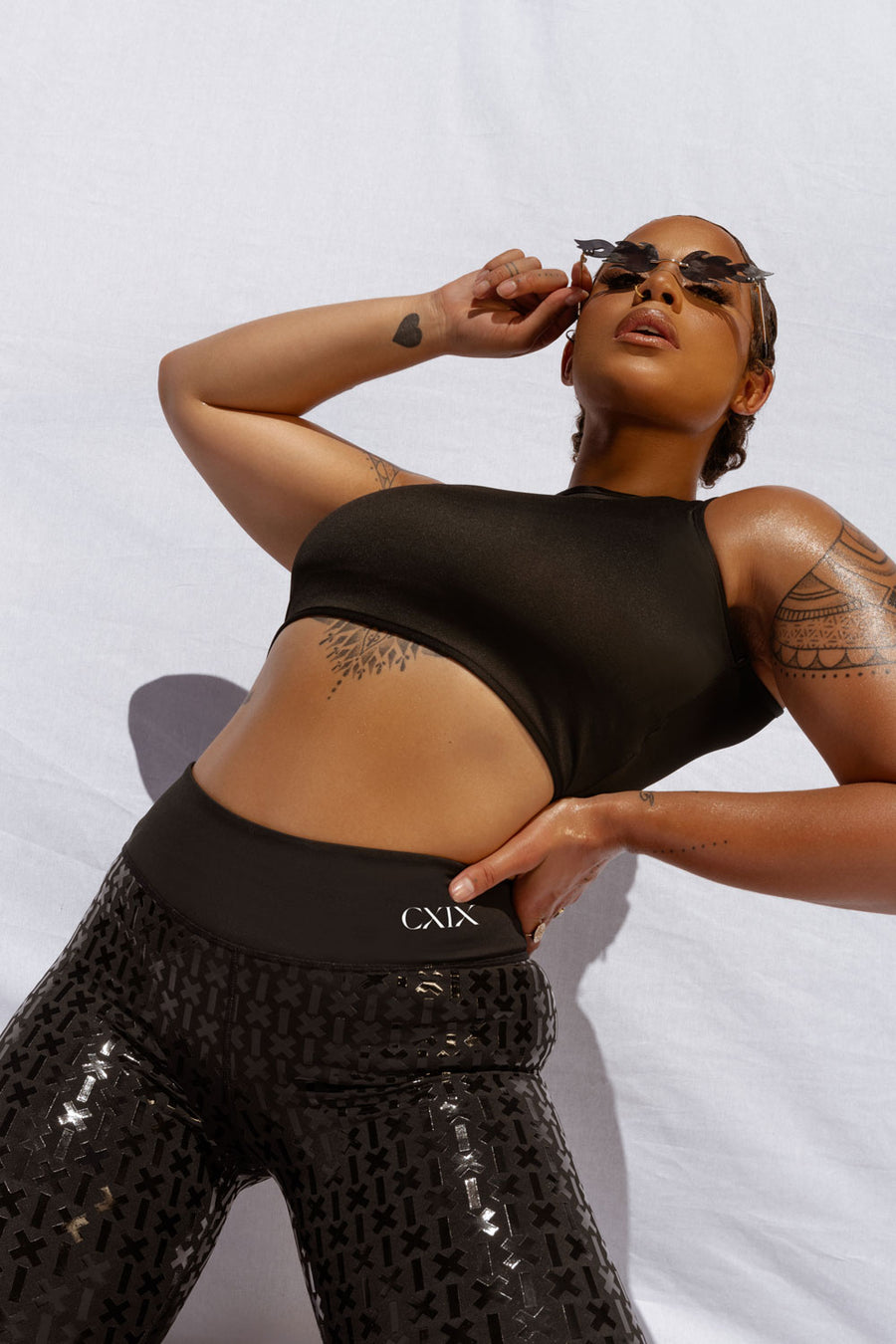 Gecko Grip™ Leggings: Black