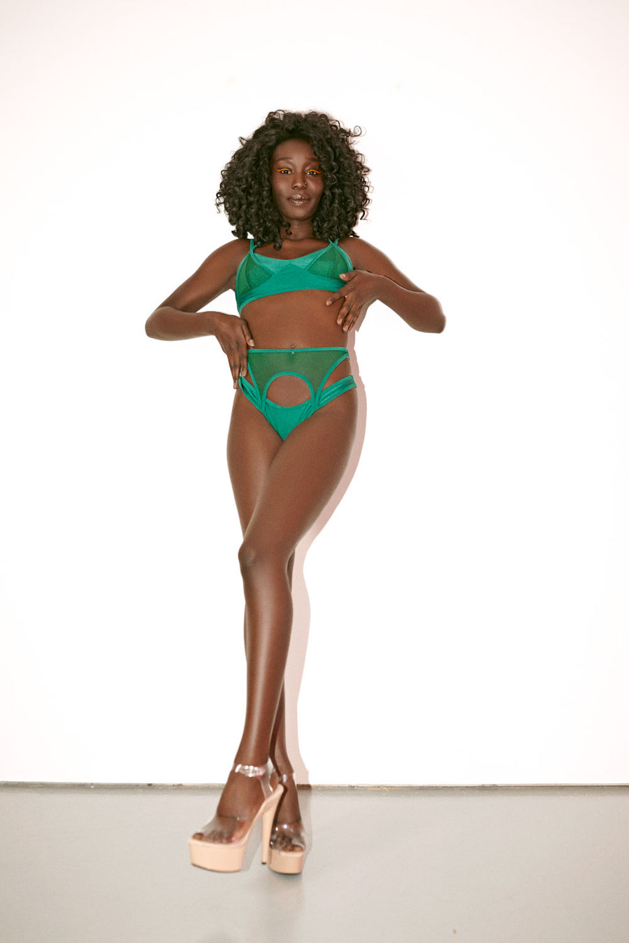 Classique Waspie Bottoms - Emerald