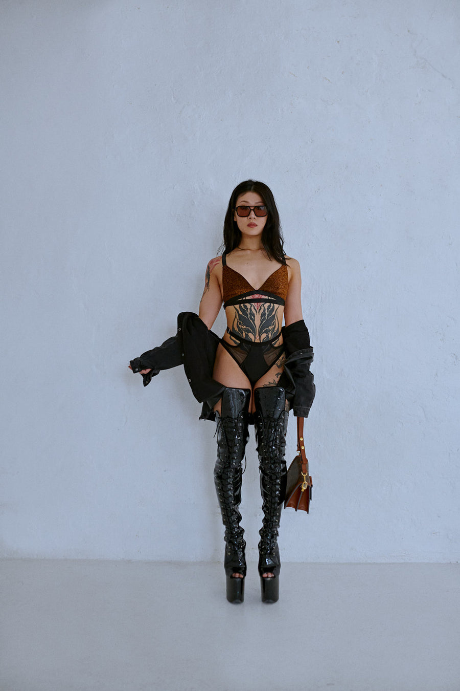 Classique High Waisted Bottoms - Black