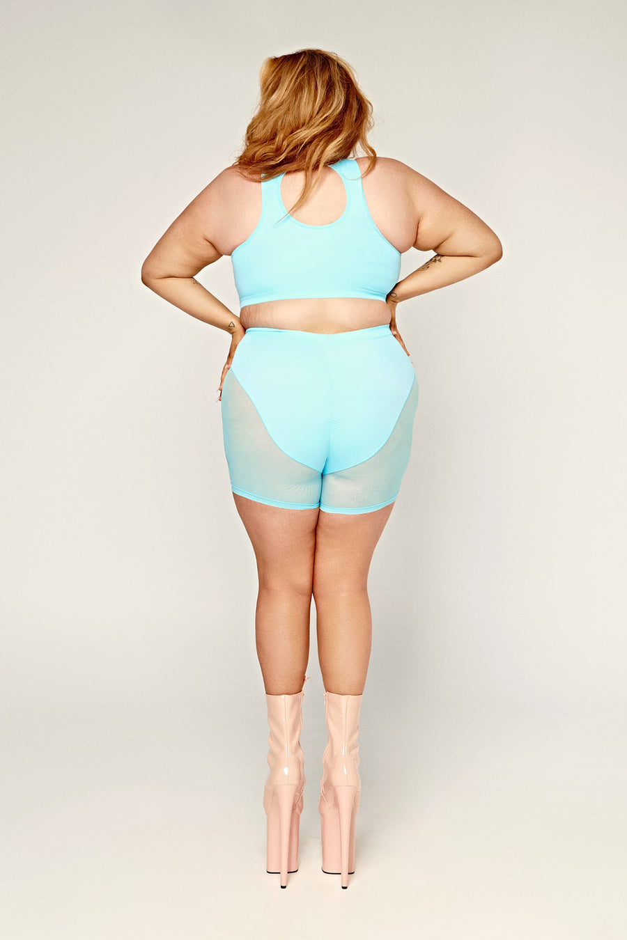 DollHaus Sports Bra - Blue