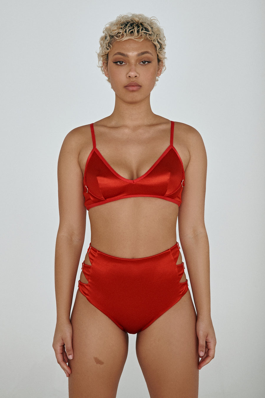 Aphrodite Bralette - Red