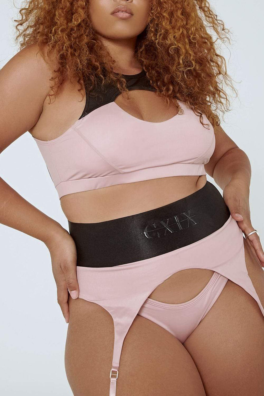 Snatched Garter Bottoms - Pink