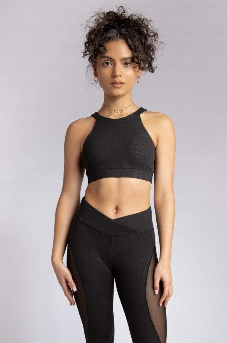 Nyx Top - Black Croc