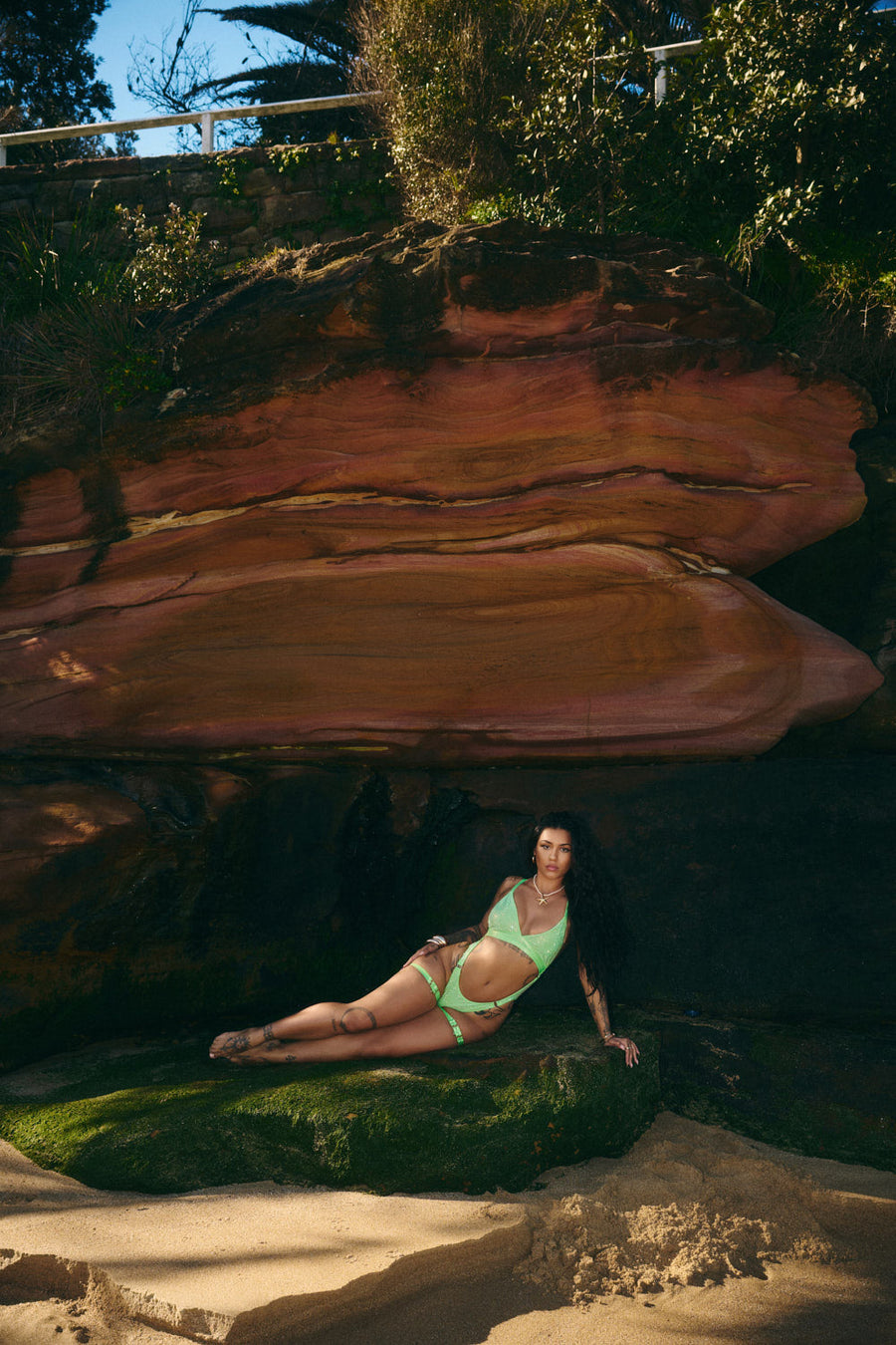 Mojito - Aphrodite Bodysuit Rhinestone Drip - Limited Edition