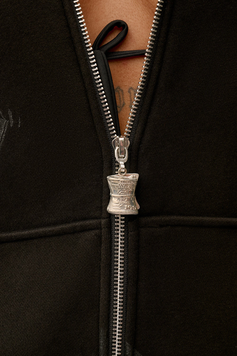 ZIP UP Hoodie - G'ONE$  - Black/Black