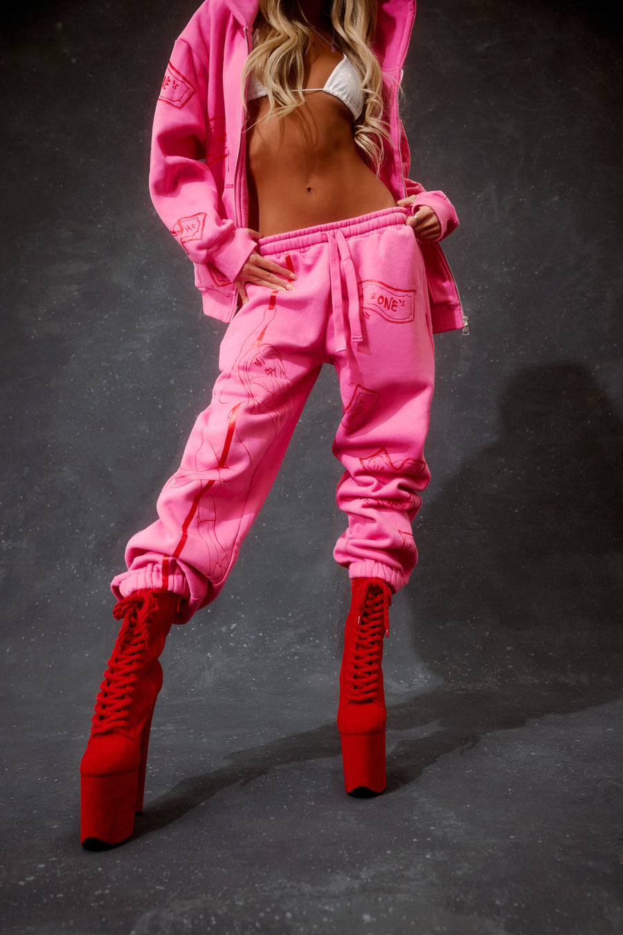 Anime Pole Dancer Sweatpants - Ep 3 Love of Hustlers Limited Edition