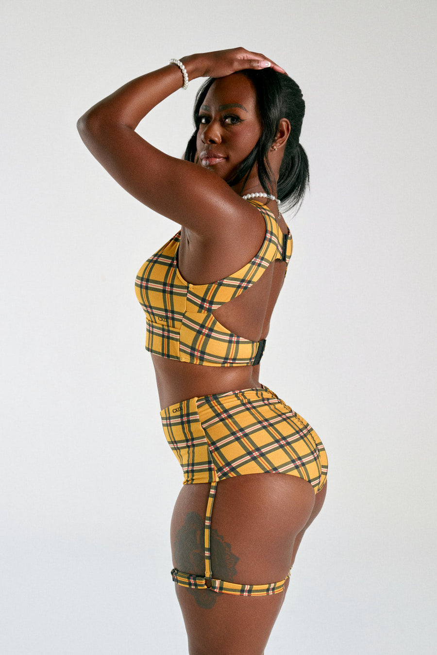 Clueless - Lux Basix High Waisted Bottoms with Garter - Limited Ed.