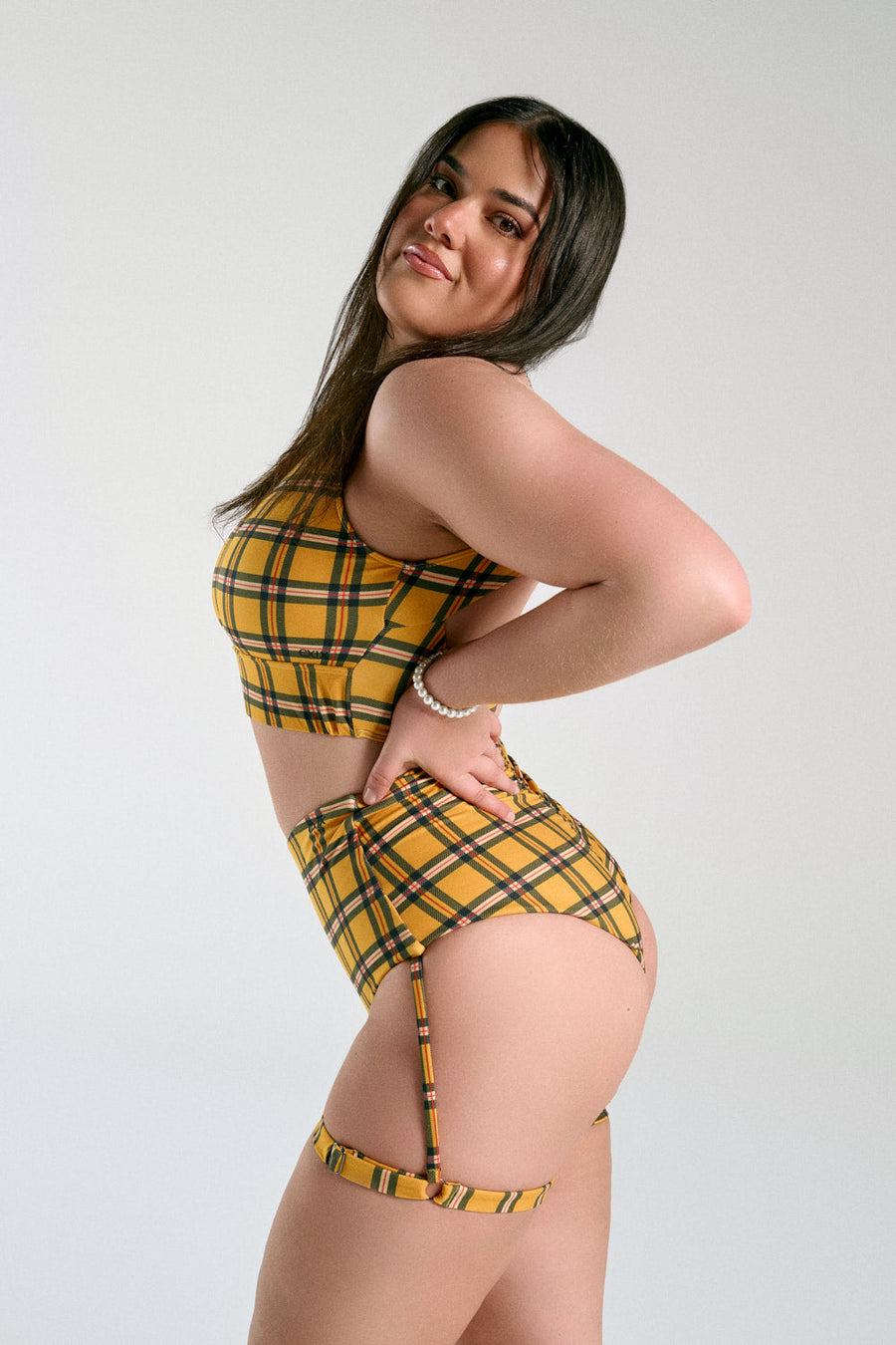 Clueless - Lux Basix High Waisted Bottoms with Garter - Limited Ed.