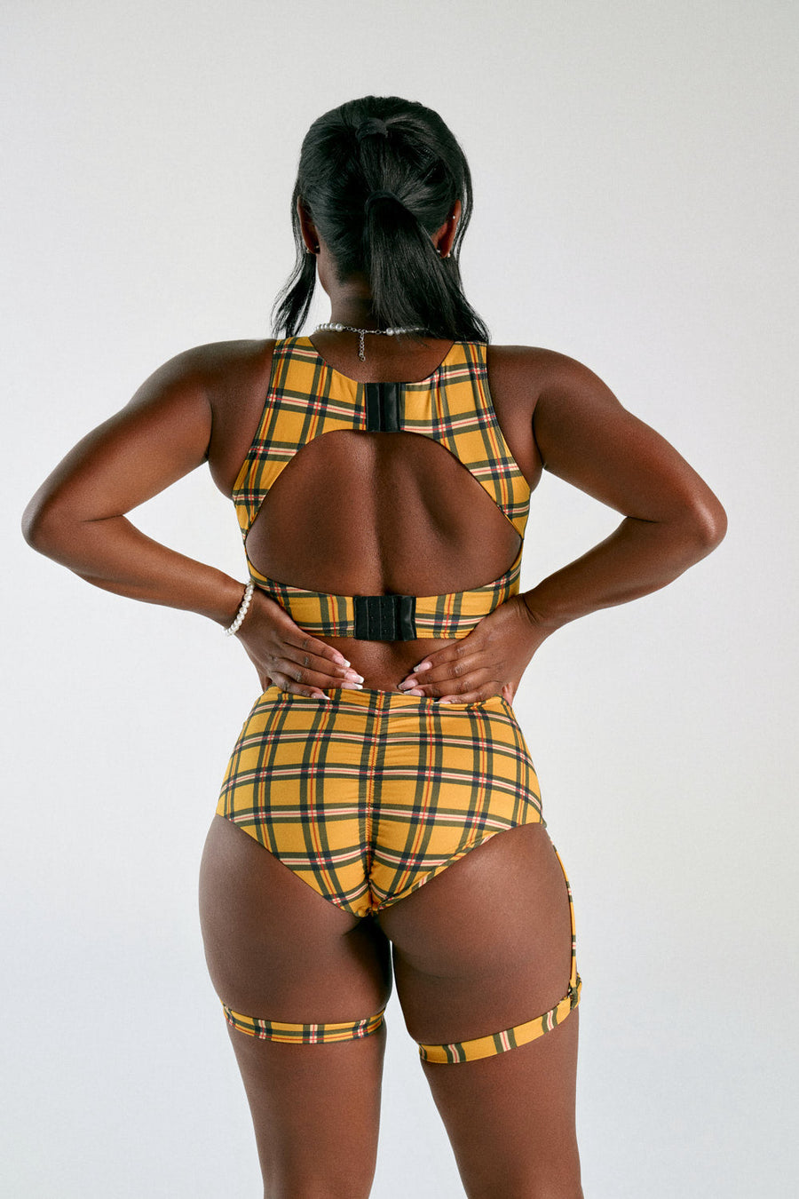 Clueless - Lux Basix High Waisted Bottoms with Garter - Limited Ed.