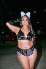Black Satin - Pillowtalk - HOAH Take the Plunge Top