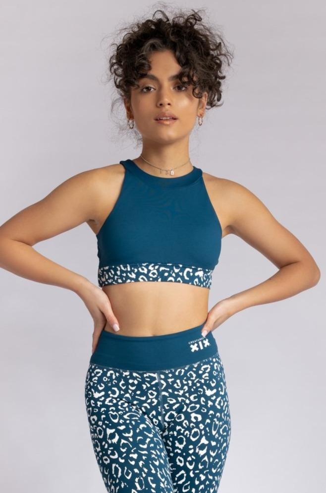 Nyx Top: Twilight Leopard