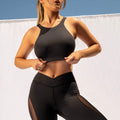 Nyx Top - Black Croc Top