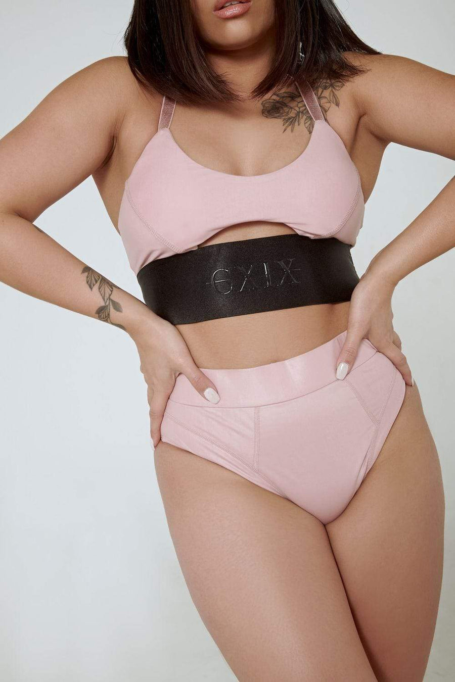 Riding Solo High Waist Bottoms - Pink BOTTOMS