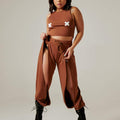 XX Crop Top - Mocha T-Shirt